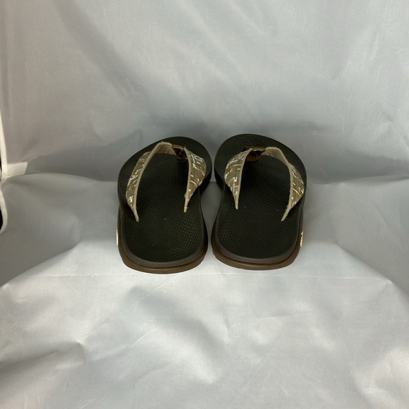 Chaco men’s brown size 10 flip flops - Picture 3 of 6